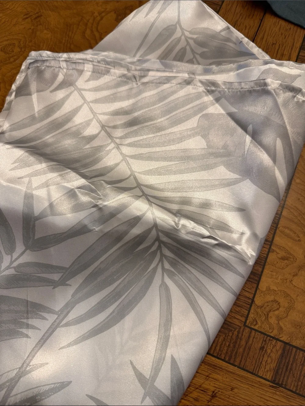 Zoe Ayla Silky Satin Pillowcase Set - Gray, 2 Pack